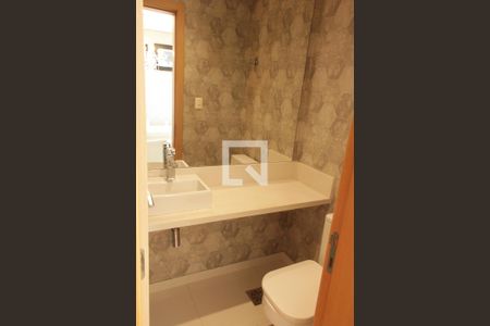 Lavabo de apartamento para alugar com 3 quartos, 206m² em Pompéia, Santos