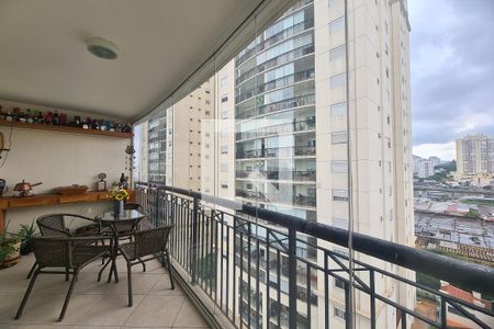 Varanda da Sala de apartamento à venda com 3 quartos, 95m² em Vila Prudente, São Paulo