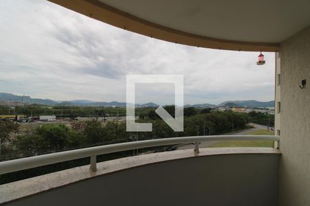 Sala - Varanda de apartamento para alugar com 1 quarto, 42m² em Barra da Tijuca, Rio de Janeiro