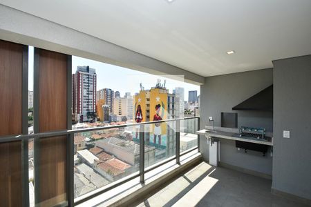 varanda sala de apartamento à venda com 3 quartos, 86m² em Pinheiros, São Paulo