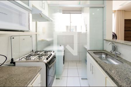 Cozinha de apartamento para alugar com 2 quartos, 50m² em Camargos, Belo Horizonte
