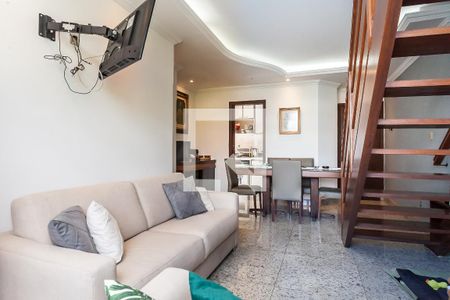 sala de apartamento à venda com 3 quartos, 170m² em Jaraguá, Belo Horizonte