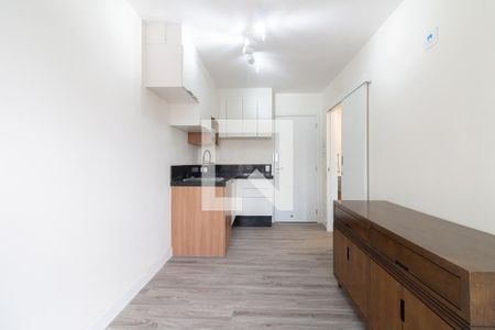 Sala - Cozinha de apartamento para alugar com 1 quarto, 32m² em Butantã, São Paulo