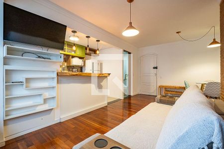 Sala/Cozinha de apartamento para alugar com 3 quartos, 55m² em Pinheiros, São Paulo