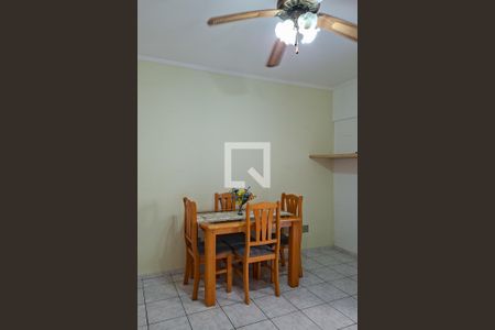Sala de apartamento para alugar com 1 quarto, 47m² em Nova Mirim, Praia Grande