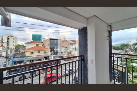 Varanda e área de serviço de apartamento para alugar com 1 quarto, 44m² em Perdizes, São Paulo