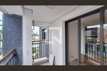 Varanda e área de serviço de apartamento para alugar com 1 quarto, 44m² em Perdizes, São Paulo