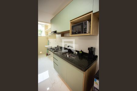 SALA E COZINHA de apartamento para alugar com 1 quarto, 29m² em Casa Verde, São Paulo