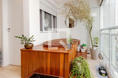 Varanda de apartamento à venda com 1 quarto, 53m² em Cidade Monções, São Paulo