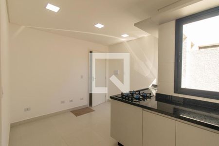 Sala/Cozinha de apartamento para alugar com 1 quarto, 25m² em Cajuru, Curitiba