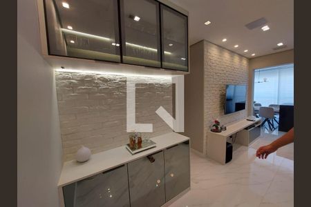 Sala de apartamento à venda com 2 quartos, 69m² em Chácara Seis de Outubro, São Paulo