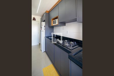 Cozinha de apartamento para alugar com 2 quartos, 51m² em Chácaras Alvorada, Indaiatuba