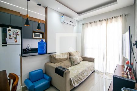 Sala de apartamento para alugar com 2 quartos, 51m² em Chácaras Alvorada, Indaiatuba