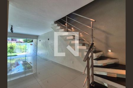Sala  de casa de condomínio à venda com 4 quartos, 272m² em Barra da Tijuca, Rio de Janeiro