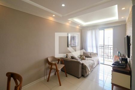 Sala de apartamento à venda com 3 quartos, 69m² em Campestre, São Caetano do Sul