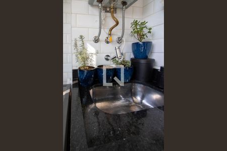 Varanda gourmet/serviço de apartamento à venda com 1 quarto, 40m² em Panamby, São Paulo