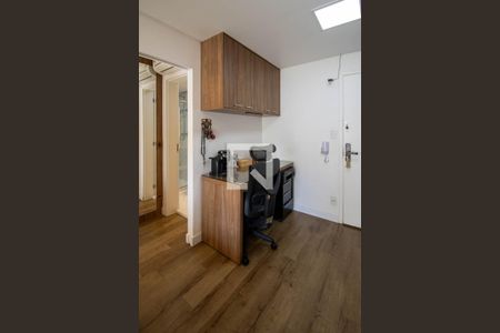 Sala/Cozinha de apartamento à venda com 1 quarto, 40m² em Panamby, São Paulo