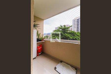 Varanda da Sala de apartamento à venda com 3 quartos, 78m² em Cachambi, Rio de Janeiro