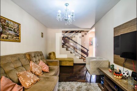 Sala de casa à venda com 3 quartos, 165m² em Campestre, Santo André