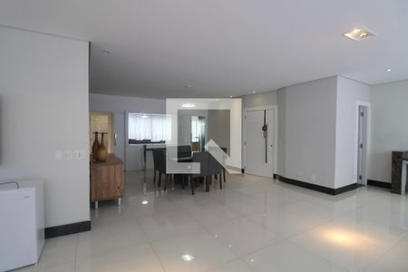 Sala de apartamento para alugar com 4 quartos, 214m² em Barra Funda, Guarujá
