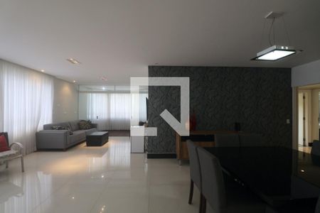 Sala de apartamento para alugar com 4 quartos, 214m² em Barra Funda, Guarujá