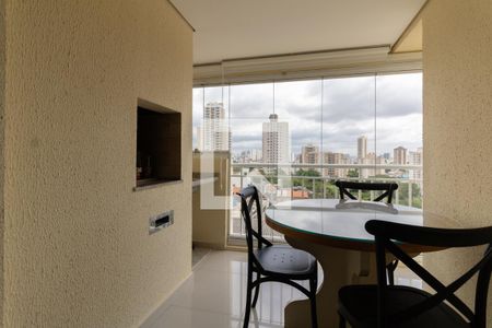 Varanda  de apartamento à venda com 3 quartos, 74m² em Vila das Merces, São Paulo