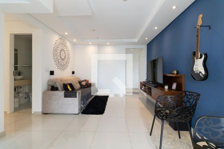 Sala de apartamento à venda com 3 quartos, 74m² em Vila das Merces, São Paulo