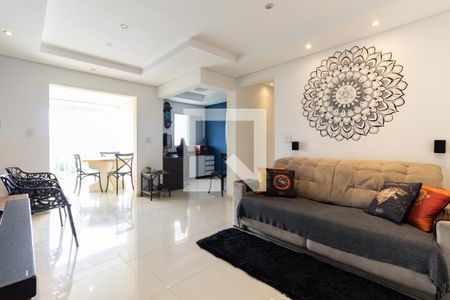 Sala de apartamento à venda com 3 quartos, 74m² em Vila das Merces, São Paulo