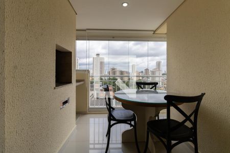 Varanda  de apartamento à venda com 3 quartos, 74m² em Vila das Merces, São Paulo