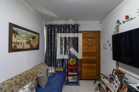 Sala e Cozinha de apartamento para alugar com 2 quartos, 40m² em Vila Carmosina, São Paulo