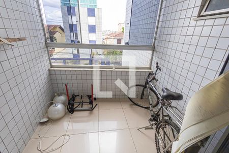 varanda de apartamento para alugar com 3 quartos, 92m² em Dona Clara, Belo Horizonte