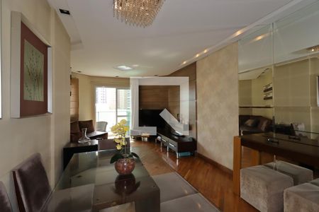 Sala de apartamento à venda com 3 quartos, 100m² em Jardim, Santo André