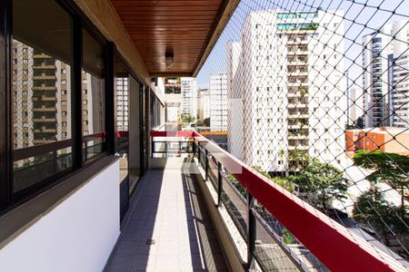Varanda de apartamento para alugar com 4 quartos, 114m² em Perdizes, São Paulo