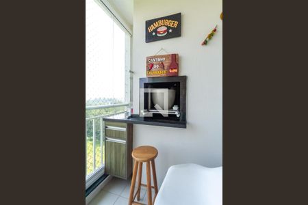 Varanda Gourmet de apartamento à venda com 2 quartos, 74m² em Planalto, São Bernardo do Campo