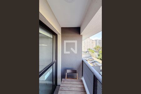 Varanda de kitnet/studio para alugar com 1 quarto, 26m² em Vila Mariana, São Paulo