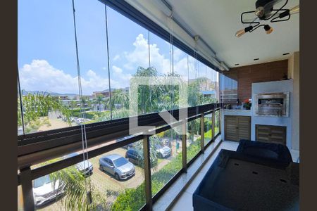 Varanda de apartamento à venda com 4 quartos, 164m² em Recreio dos Bandeirantes, Rio de Janeiro