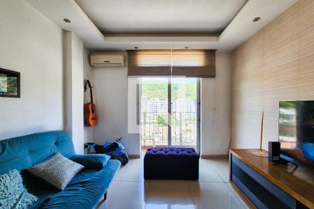 Sala de apartamento para alugar com 1 quarto, 38m² em Riachuelo, Rio de Janeiro