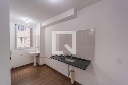 Cozinha de apartamento para alugar com 2 quartos, 37m² em Jardim America da Penha, São Paulo