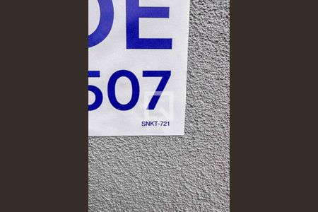 Placa Instalada na Fachada de casa à venda com 3 quartos, 112m² em Vila Scarpelli, Santo André
