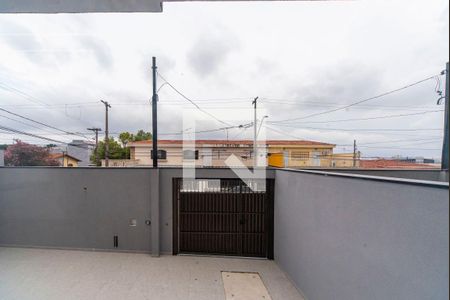 Vista da Sala de casa para alugar com 3 quartos, 92m² em Vila Scarpelli, Santo André