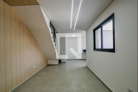 Sala de casa à venda com 3 quartos, 106m² em Vila Scarpelli, Santo André