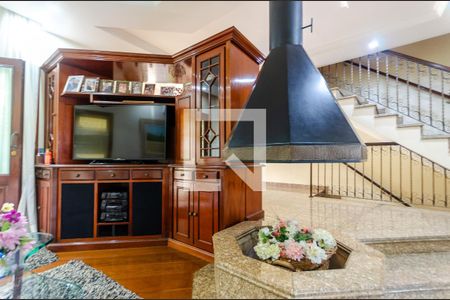 Sala da TV de casa à venda com 5 quartos, 500m² em City América, São Paulo