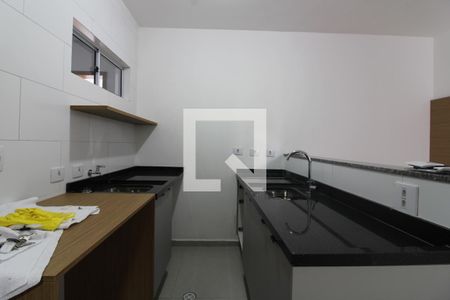 Cozinha / lavanderia de kitnet/studio para alugar com 1 quarto, 20m² em Vila Marieta, São Paulo