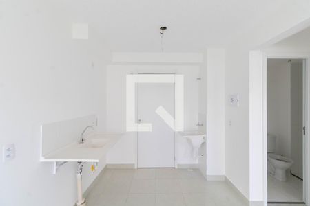Cozinha e Área de Serviço de apartamento para alugar com 2 quartos, 35m² em Vila Carmosina, São Paulo