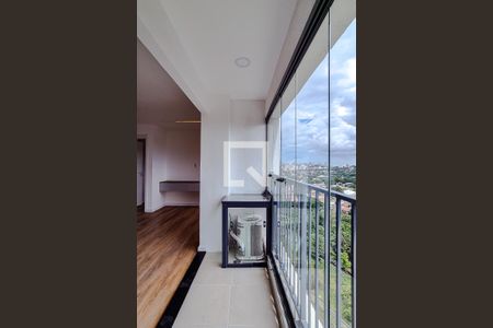 Varanda da Sala de apartamento para alugar com 1 quarto, 47m² em Vila Anastácio, São Paulo