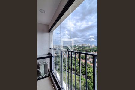 Varanda da Sala de apartamento para alugar com 1 quarto, 47m² em Vila Anastácio, São Paulo