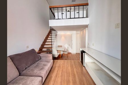 Sala de apartamento para alugar com 1 quarto, 52m² em Itaim Bibi, São Paulo