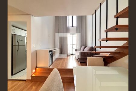 Sala de apartamento para alugar com 1 quarto, 52m² em Itaim Bibi, São Paulo