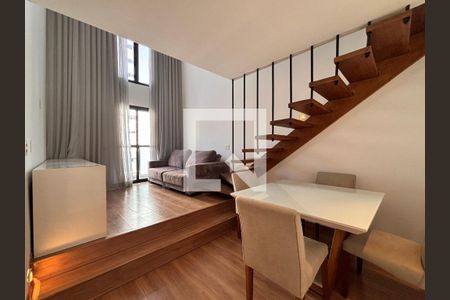 Sala de apartamento para alugar com 1 quarto, 52m² em Itaim Bibi, São Paulo