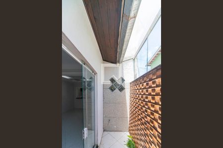 Varanda da Sala de casa de condomínio para alugar com 2 quartos, 50m² em Vila João Ramalho, Santo André